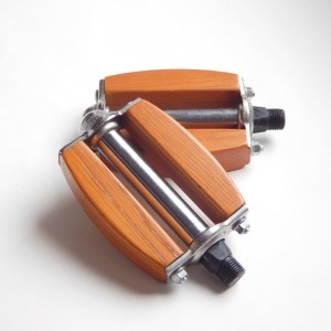 wooden bicycle pedals from Recycle And Bicycle