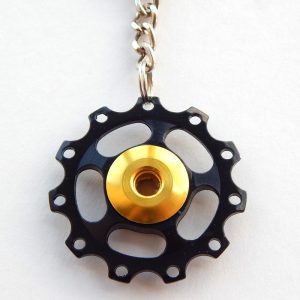 bicycle jockey wheel keyring