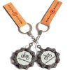 bicycle chain keyring fixed gear fixie cycling gift