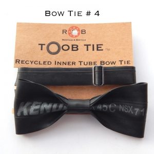 recycled inner tube bow tie 4