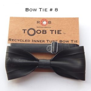 recycled inner tube bow tie 8