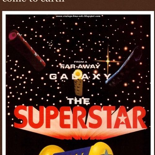 NOS 1983 Superstar BMX Grips ReCycle & BiCycle