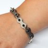 recycled bicycle chain bracelet