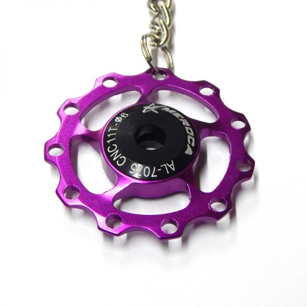 Bicycle Jockey Wheel Keyring ReCycle BiCycle