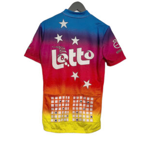 retro lotto cycling jersey